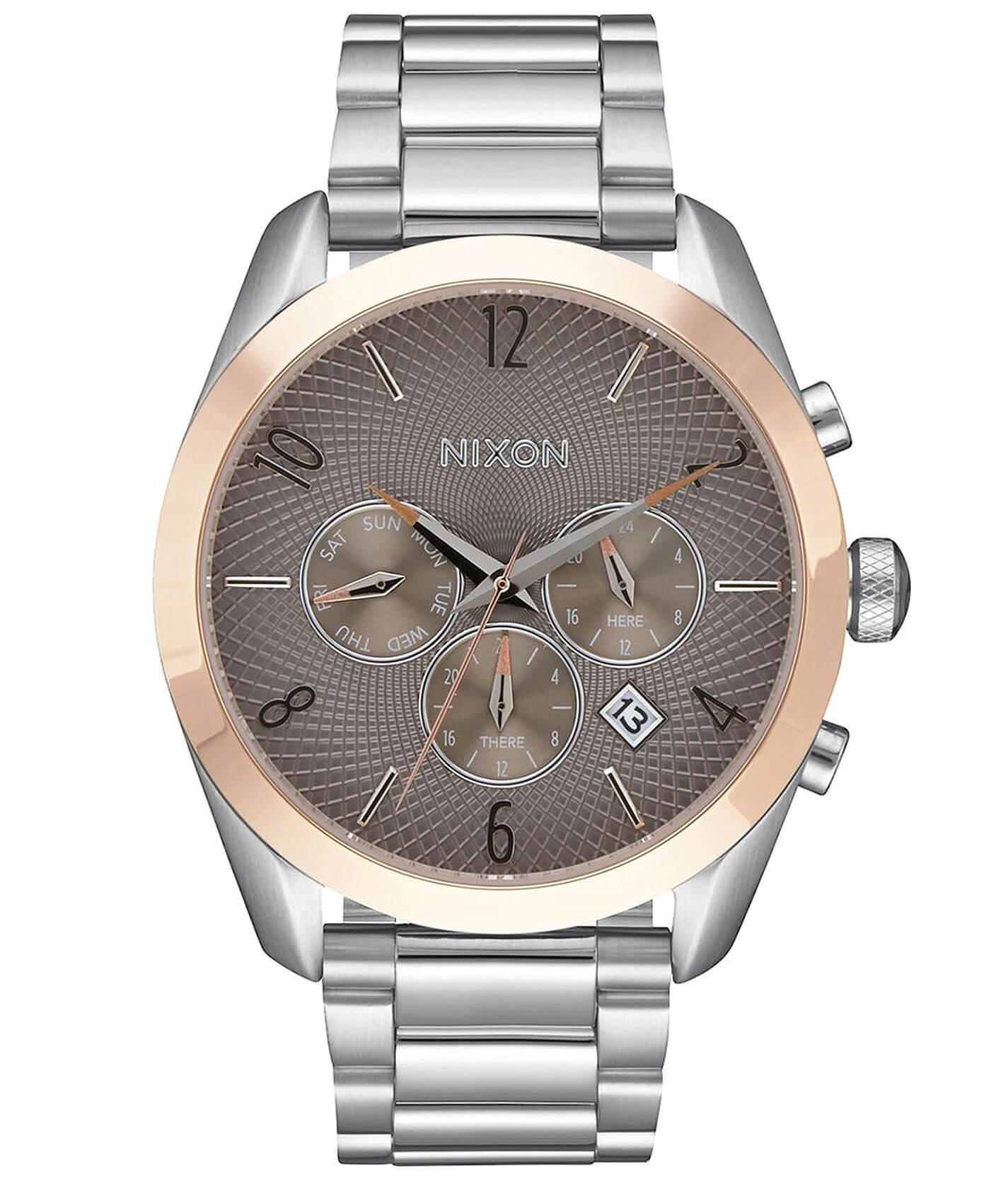 Nixon bullet clearance chrono rose gold