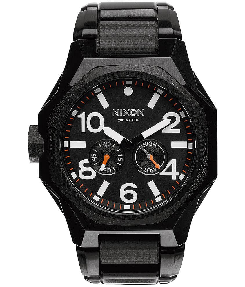 Nixon Tangent Watch - Men's Watches in All Black | Buckle