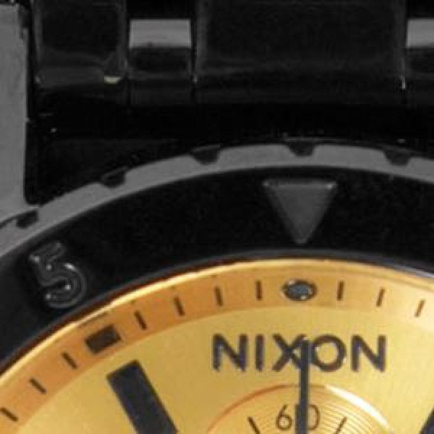 Nixon 38-20 Chrono Watch - Women's Watches in Black Gold | Buckle