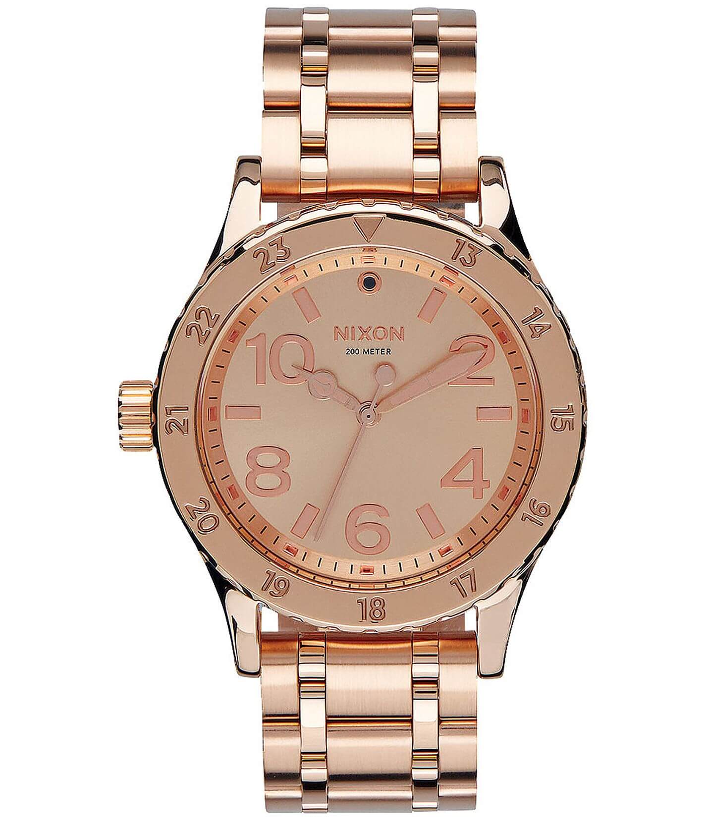 時計 NIXON FACET 38 ALL ROSE GOLD Nixon Facet 38 38mm Watch Faceted Rose Gold Nixon Ladies