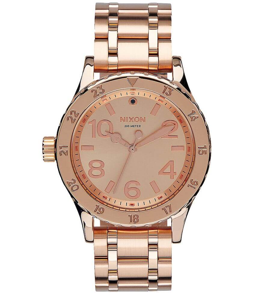 Nixon 38-20 Chrono Watch - Women's Watches in All Rose Gold | Buckle