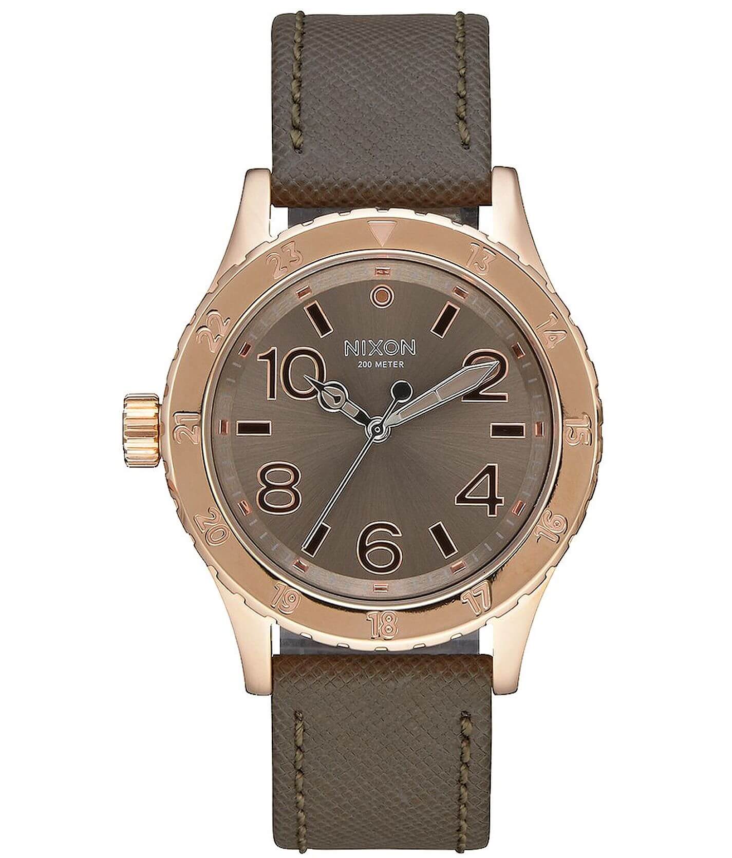 Nixon 38-20 Chrono Watch - Women's Watches in Rose Gold Taupe | Buckle