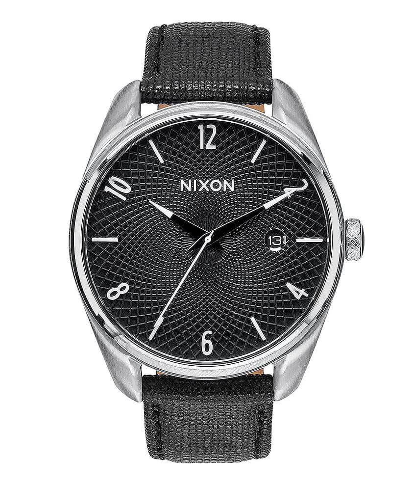 Nixon The Bullet Leather Watch front view