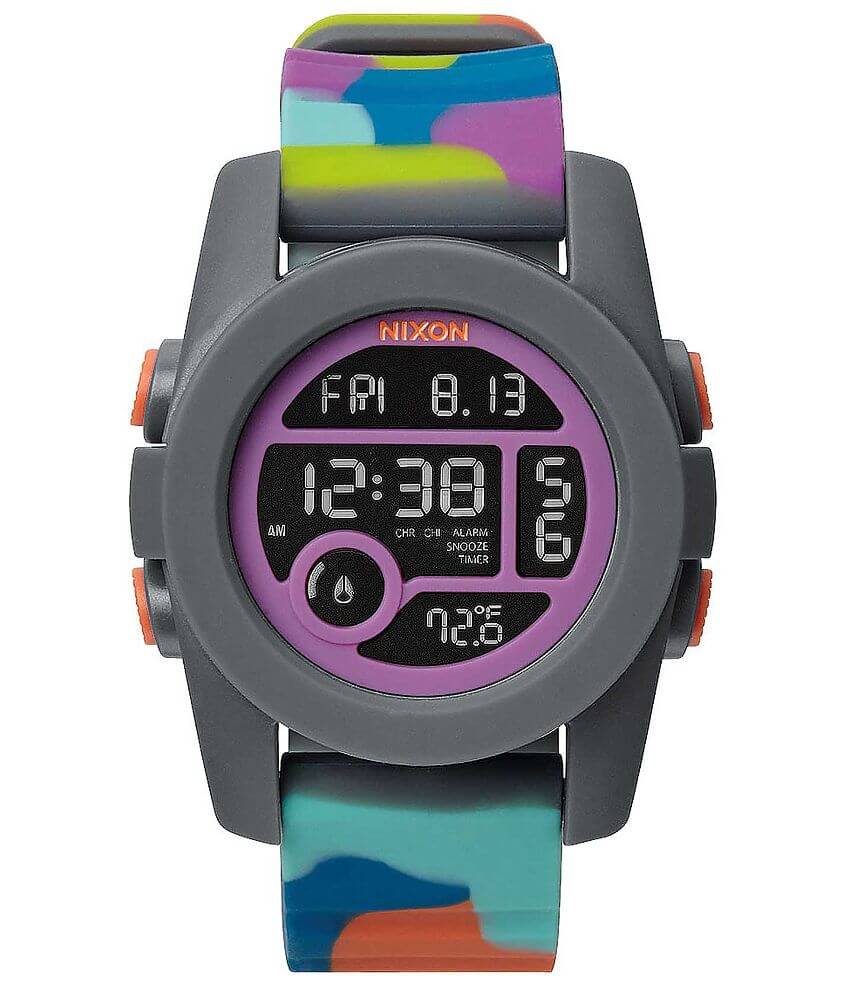 Nixon The Unit 40 Watch - Women's Accessories in Neo Preen | Buckle