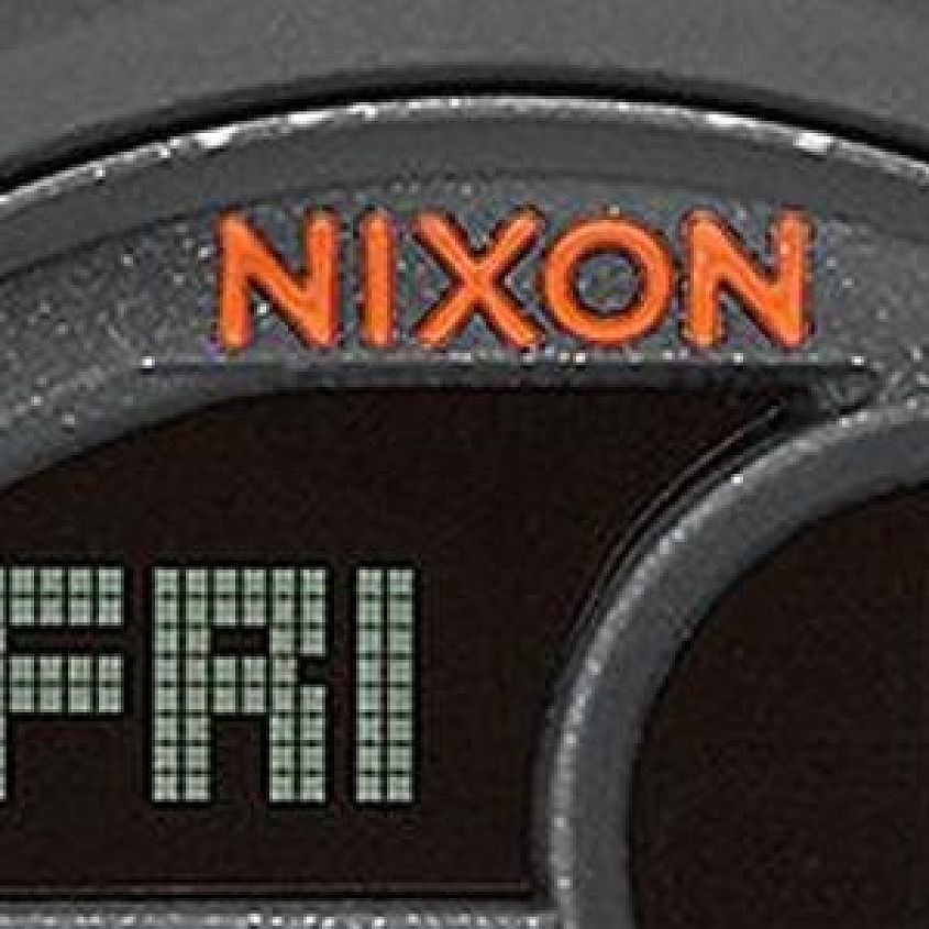 Nixon The Super Unit Watch - Clothing in Surplus Gray Orange | Buckle