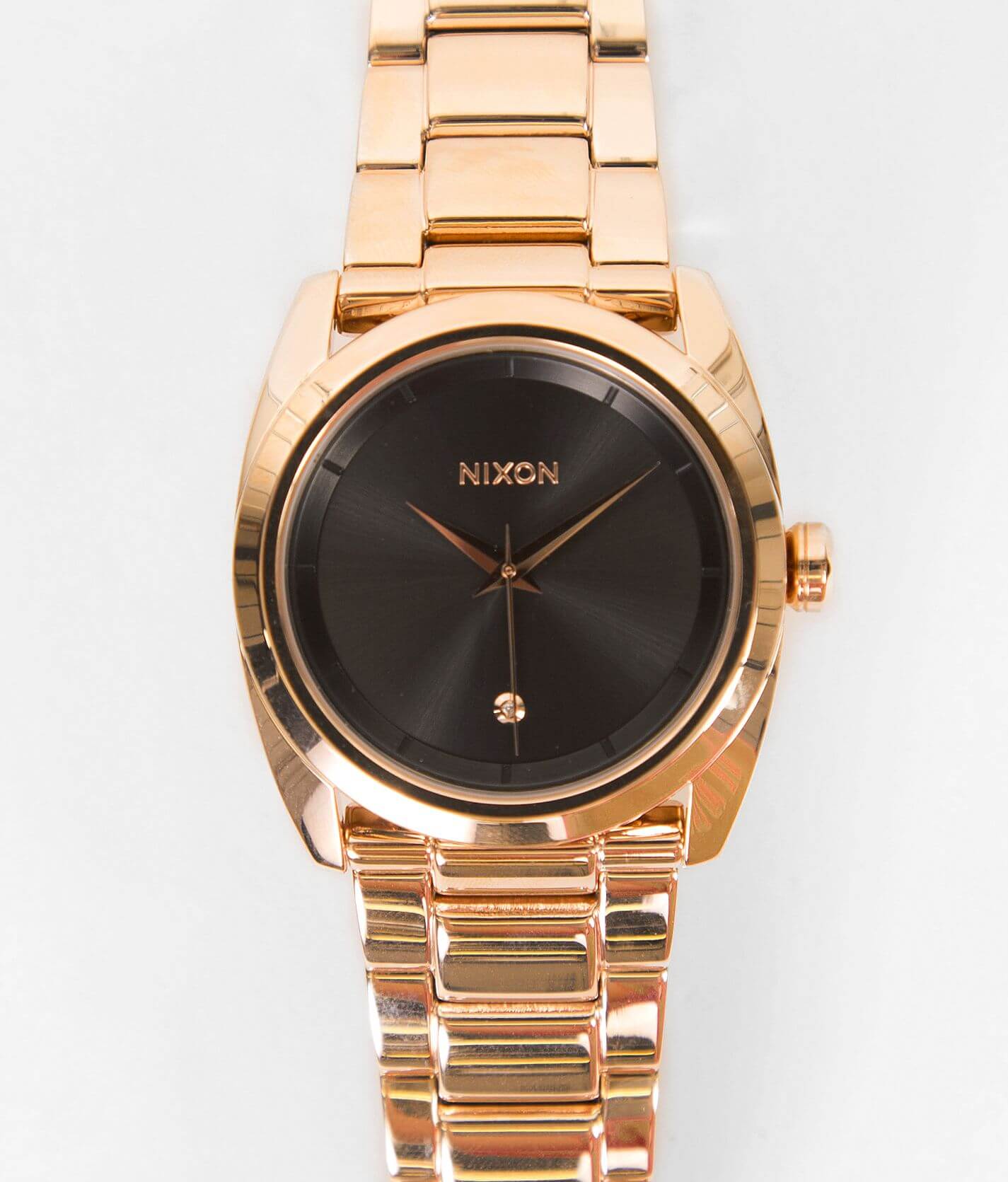 Nixon The Queenpin Watch Women s Watches in All Rose Gold Gunmetal Buckle