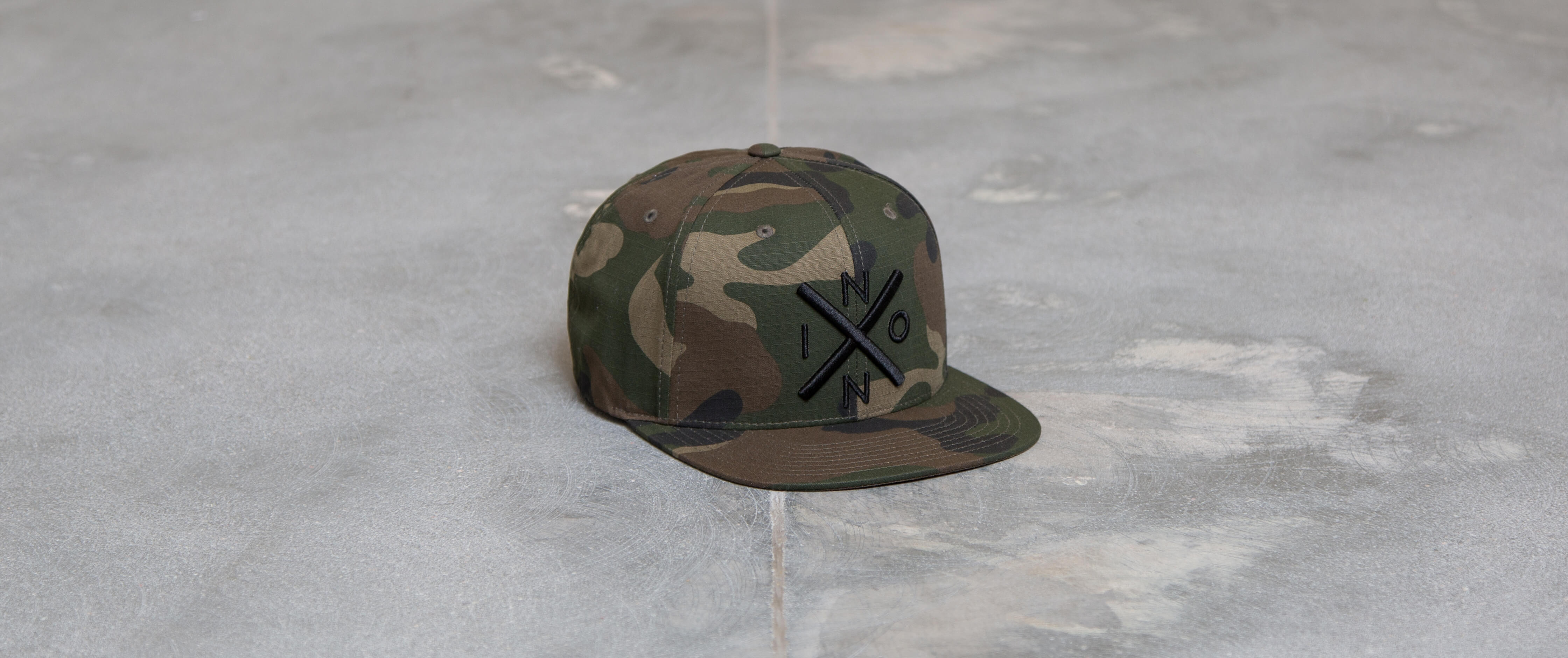 nixon camo hat