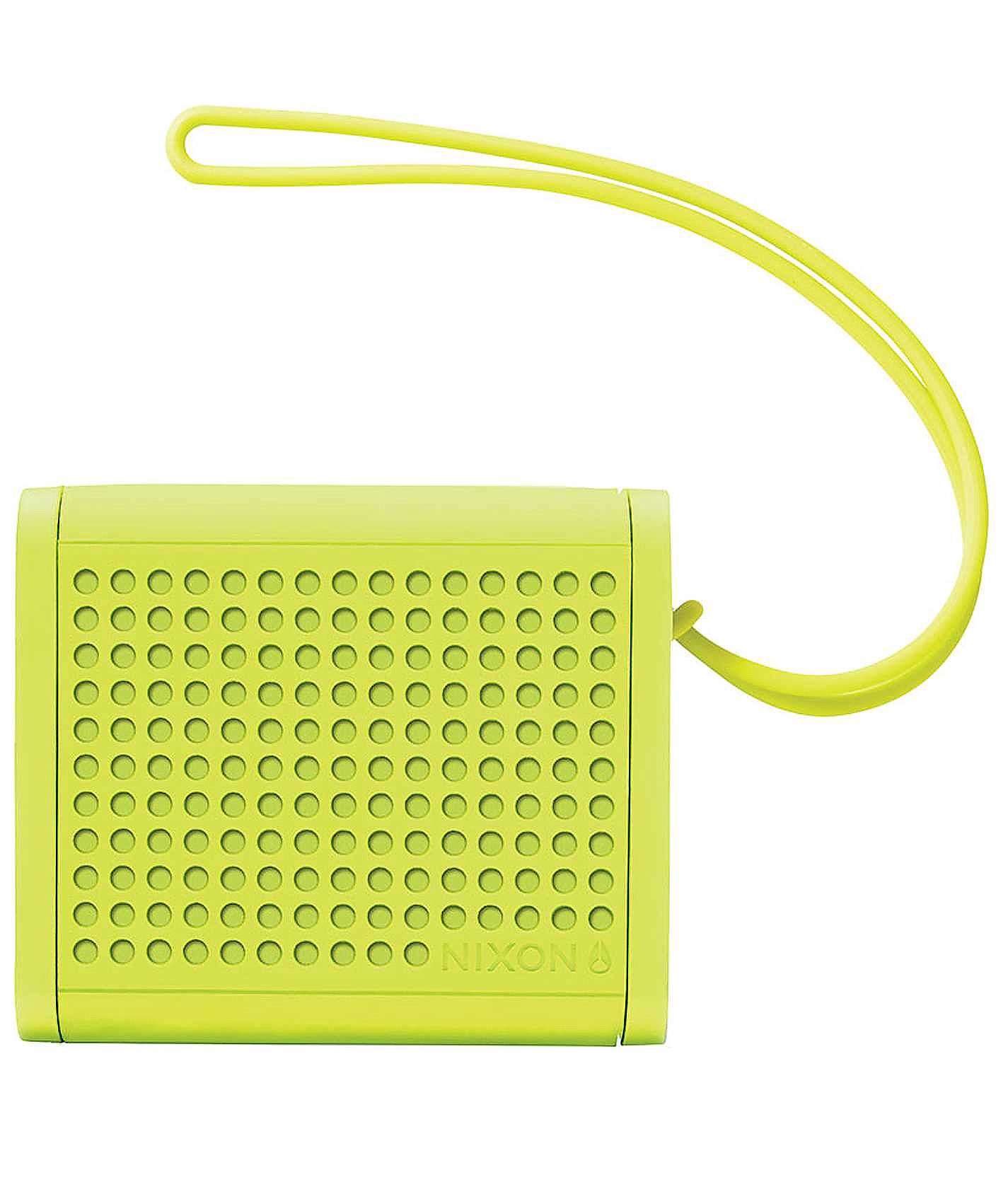 Nixon Mini Blaster Speaker - Men's Clothing in Neon Green