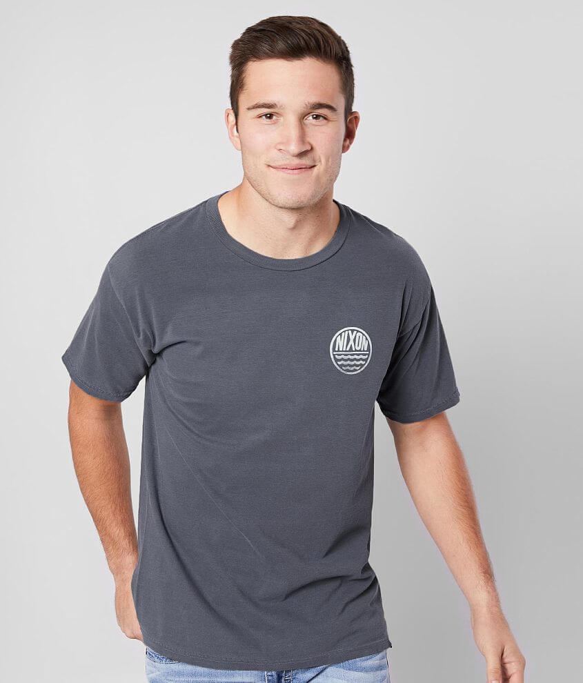 Nixon Waver T-Shirt - Men's T-Shirts in Denim | Buckle