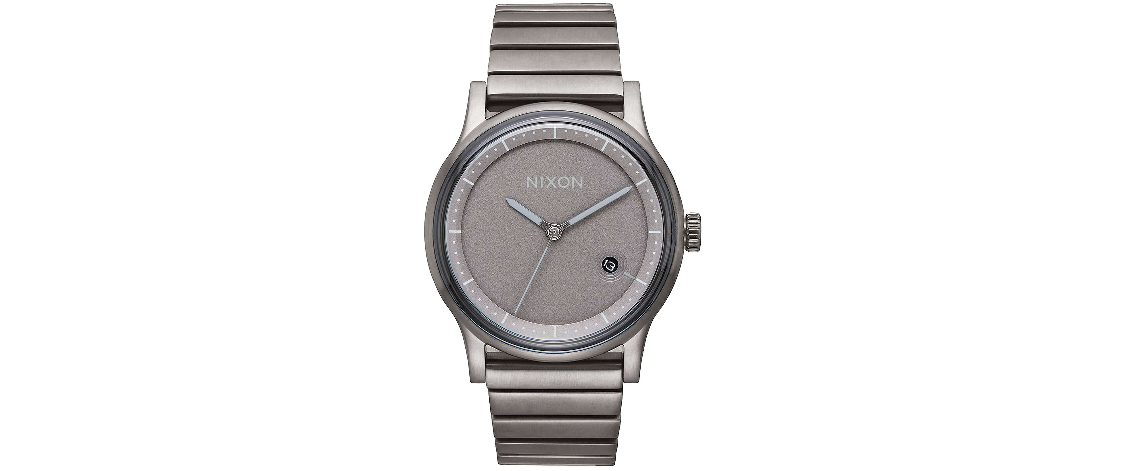 Nixon The Station Watch Clothing in All Gunmetal Buckle