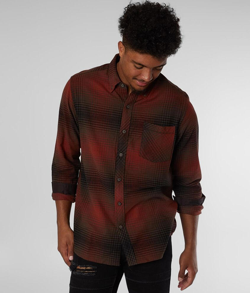 North River&#174; Henna Flannel Shirt front view