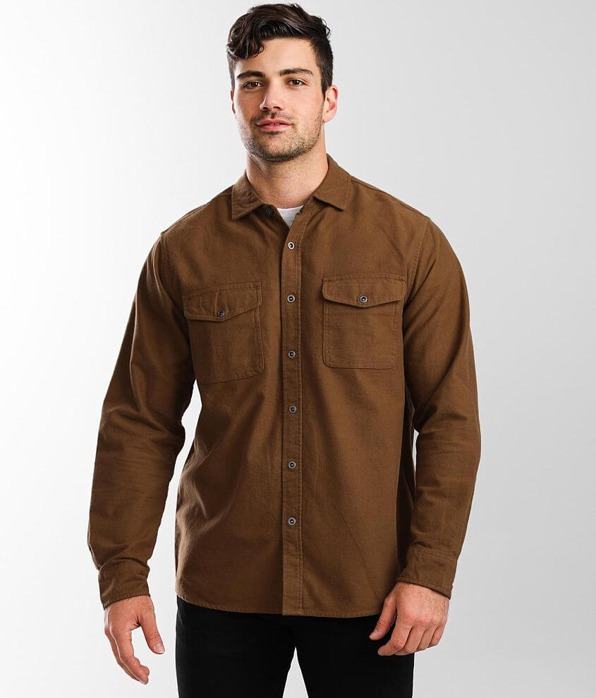 North River® Flannel Moleskin Shirt - Men's Shirts in Barn | Buckle