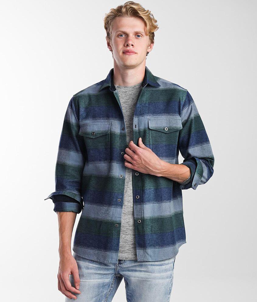 North River&#174; Flannel Moleskin Shirt front view