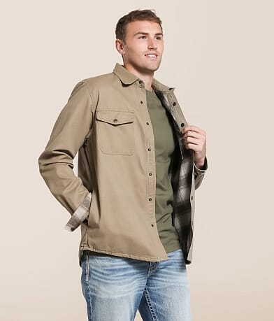 North River® Journeyman Shacket front view