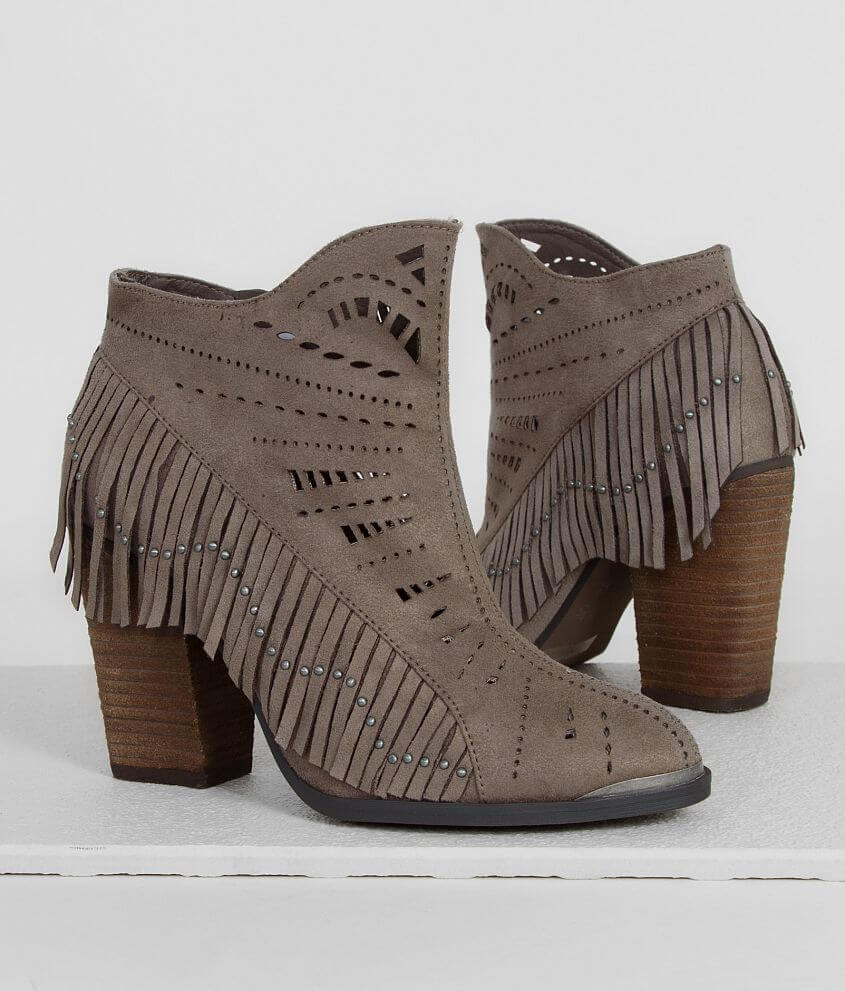 Not Rated Fierce Fringe Ankle Boot front view