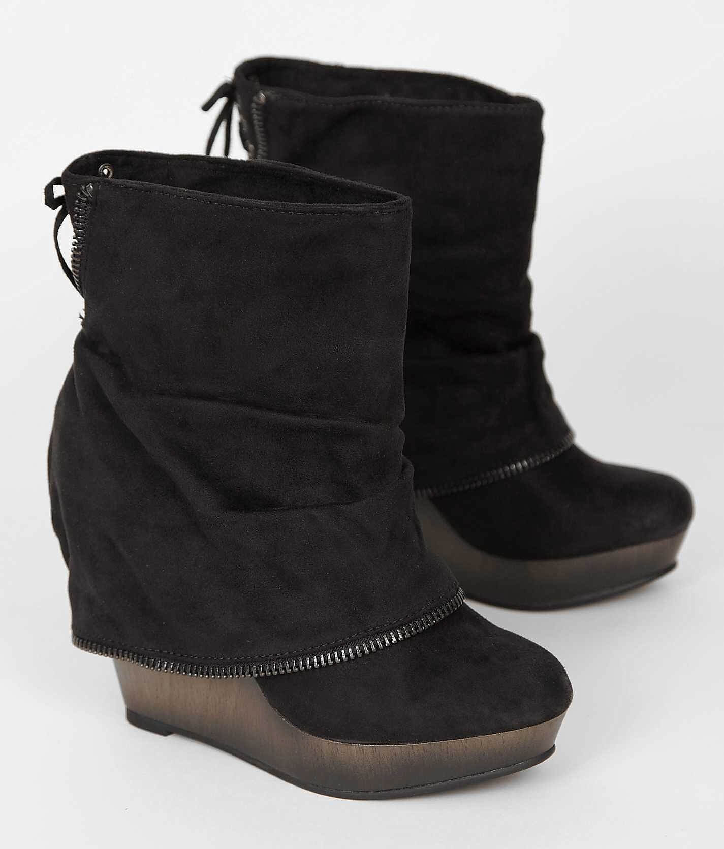 not rated wedge boots