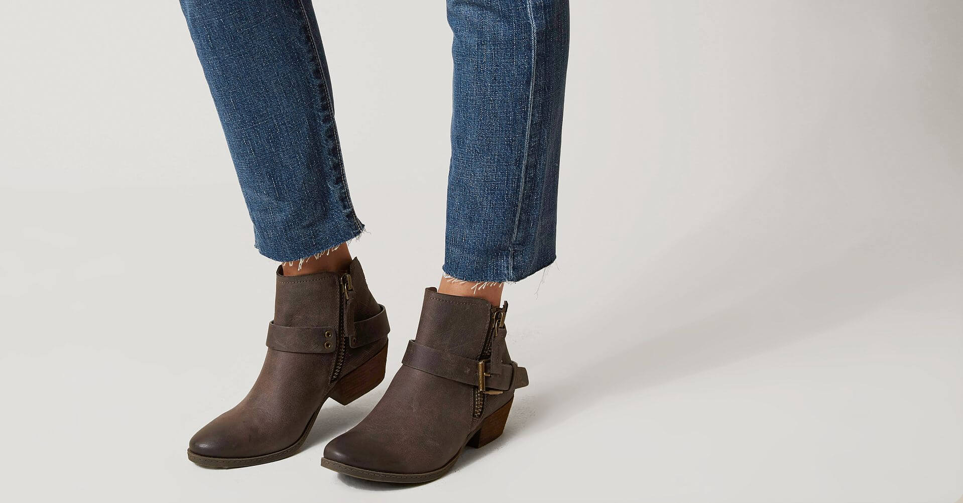 Not Rated Tessa Ankle Boot - Women's Shoes in Taupe | Buckle