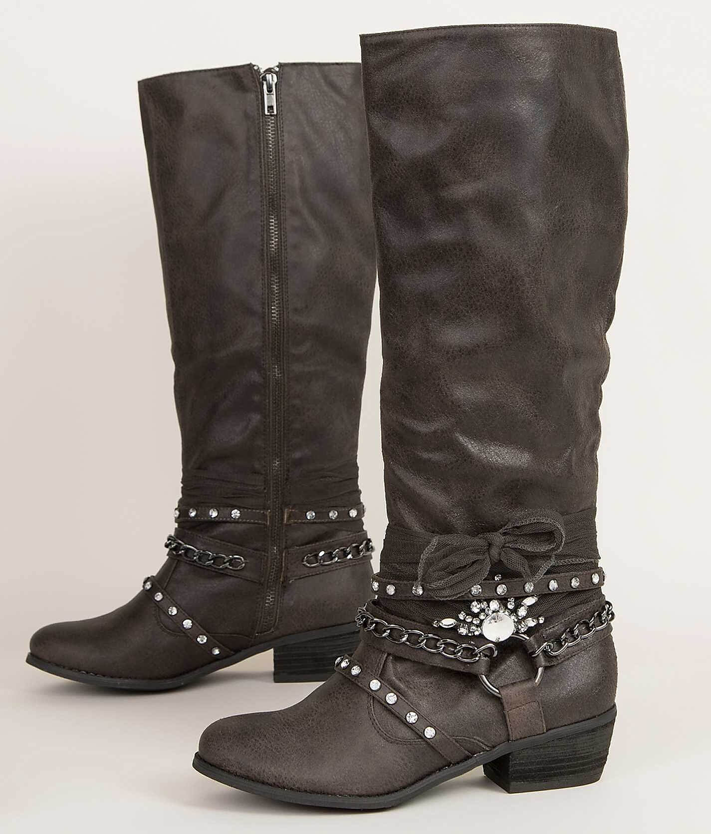 not rated grey boots