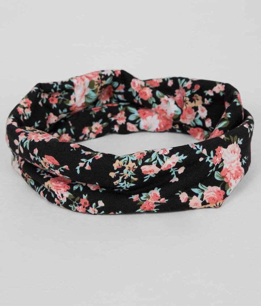 BKE Floral Headband front view