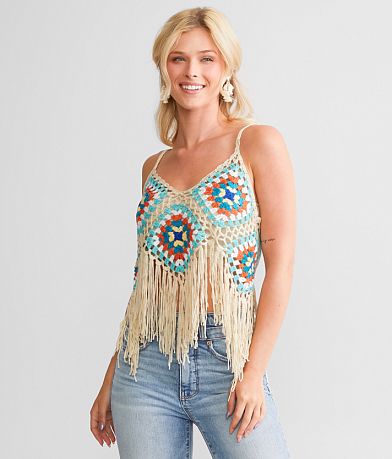 Women's Turquoise 2n1 Crop'it Tank – BOA