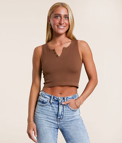Freshwear Henley Brami front view