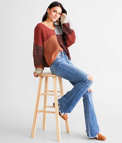 Willow &amp; Root Color Block Reversible Sweater MISC_DETAIL_3