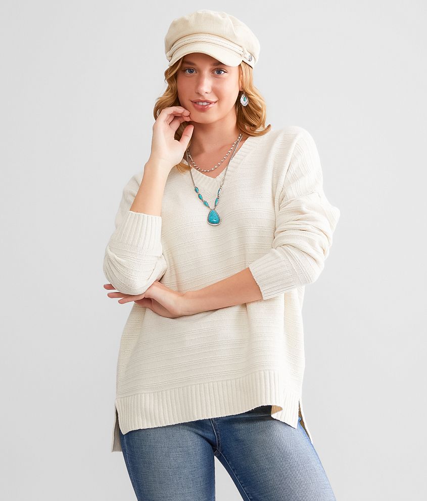 Womens oversized knit outlet sweaters