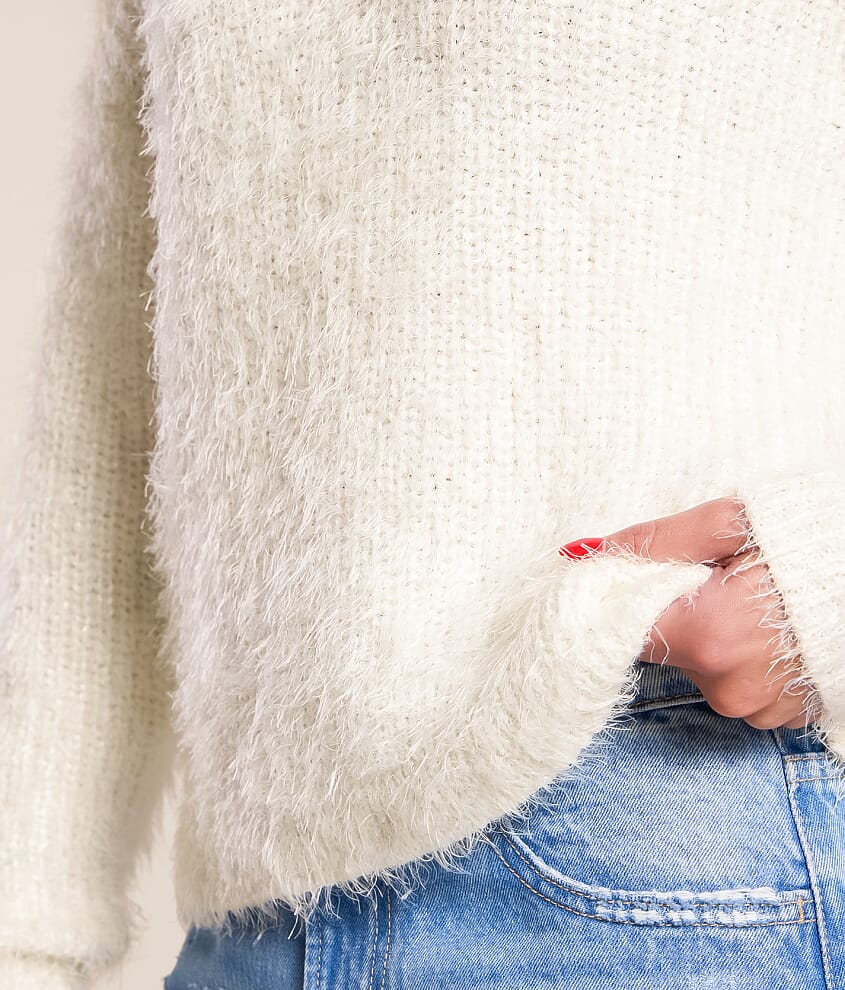 Eyelash Sequin Sweater