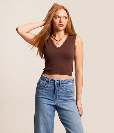 Women's Brown Tank Tops | Buckle