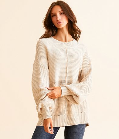 Daytrip Oversized Knit Sweater front view