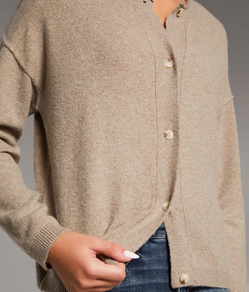 Prep Edit - Heathered Cardigan Sweater - thumbnail 10