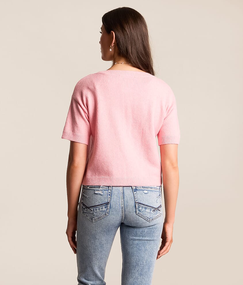 Willow & Root Marled Cardigan Sweater