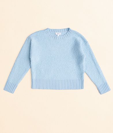 Willow & Root Girls - Nubby Sweater front view