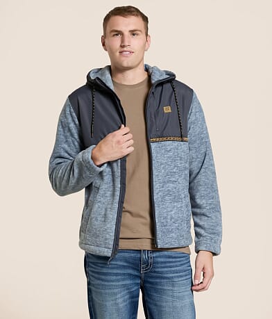 Billabong Boundary Lite Fleece Hooded Jacket front view