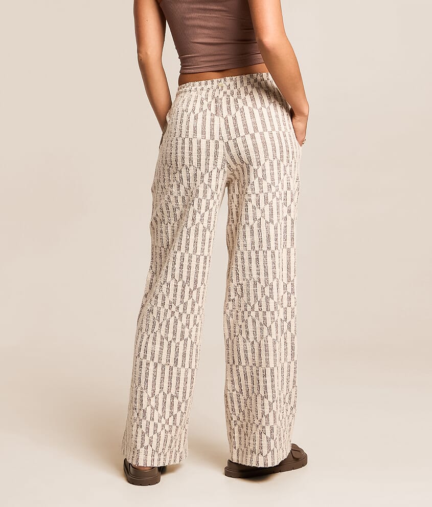 Vivid Wave Wide Leg Pant