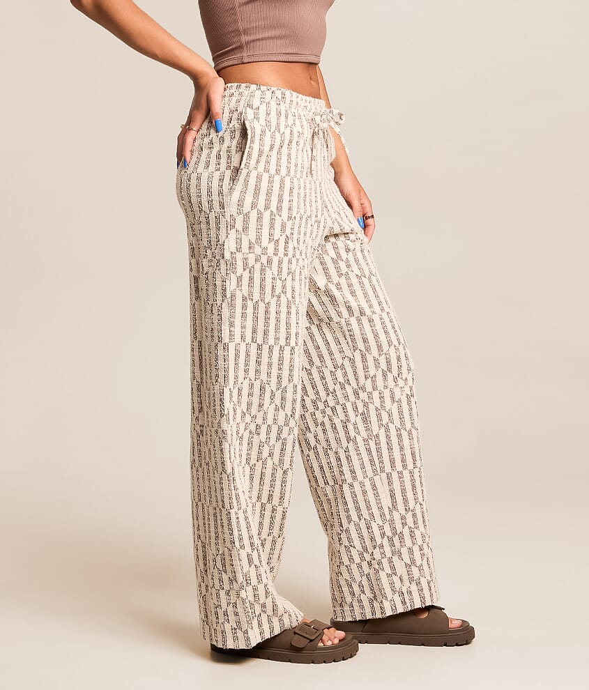 Vivid Wave Wide Leg Pant