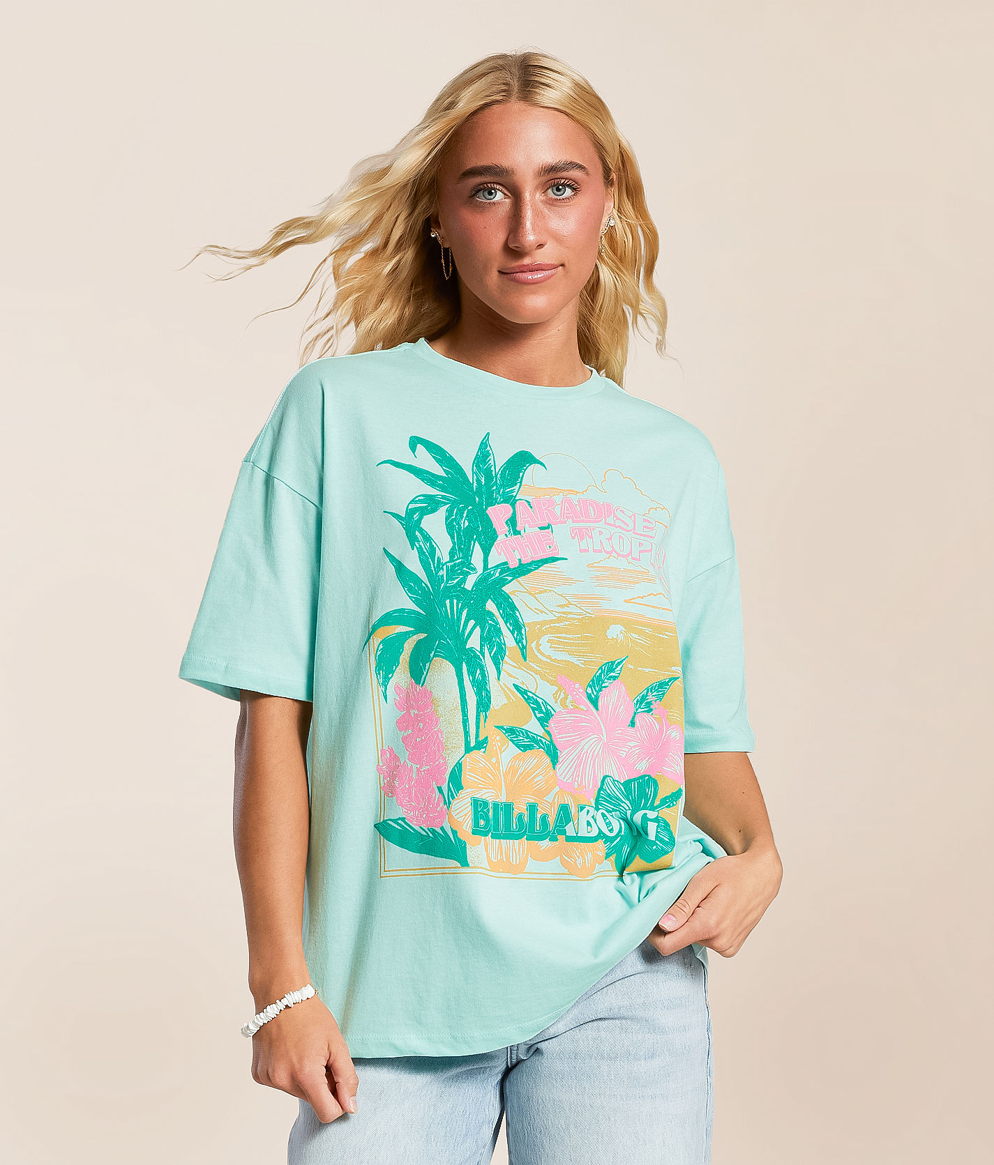 Billabong All Good In Summer Oversized T-Shirt - Women's T