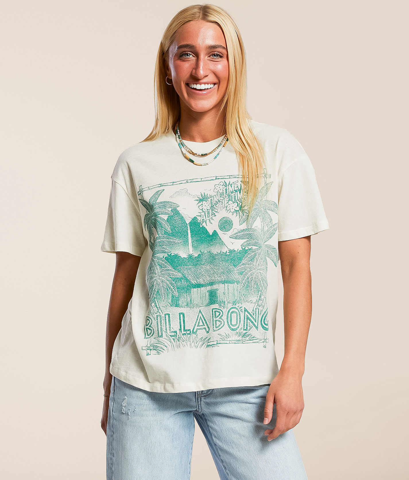 売れ筋商品|||ビラボン カットソー トップス レディース Sweet Moments Short-Sleeve T-Shirt - Women's Salt Crystal Sweet Moments Short Sleeve T-Shirt - Salt Crystal | Billabong
