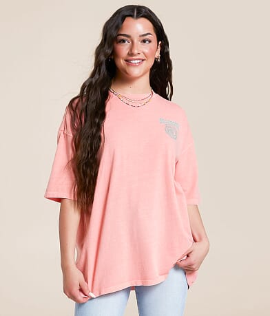 Billabong Newest Tour Oversized T-Shirt front view