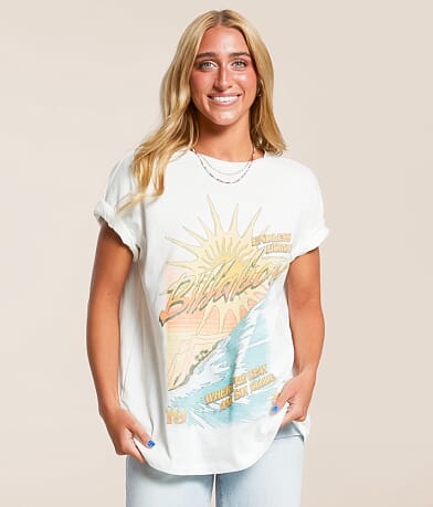 Billabong Where Suns Collide Oversized T-Shirt front view