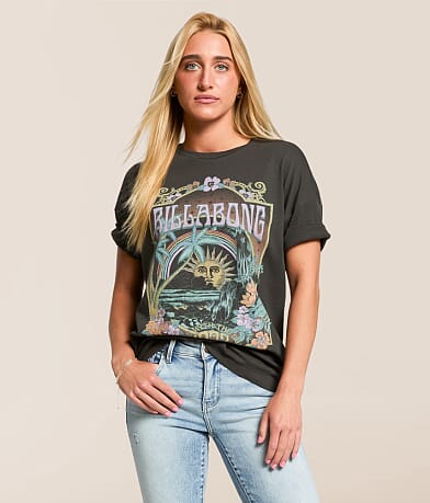 Billabong Counting Stars Oversized T-Shirt front view