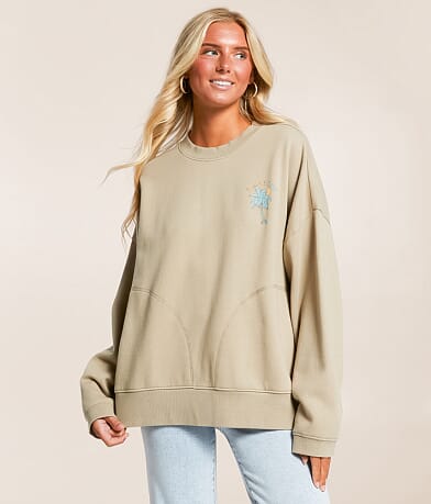 Billabong Palm Life Oversized Pullover front view