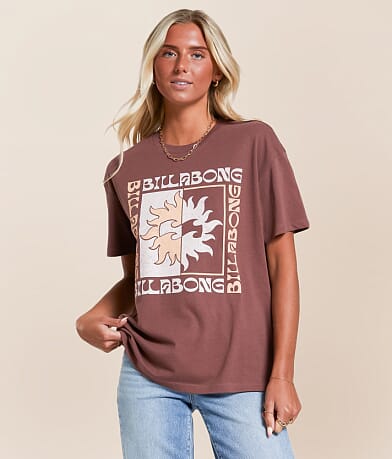 Billabong Sun Flare Tomboy T-Shirt front view