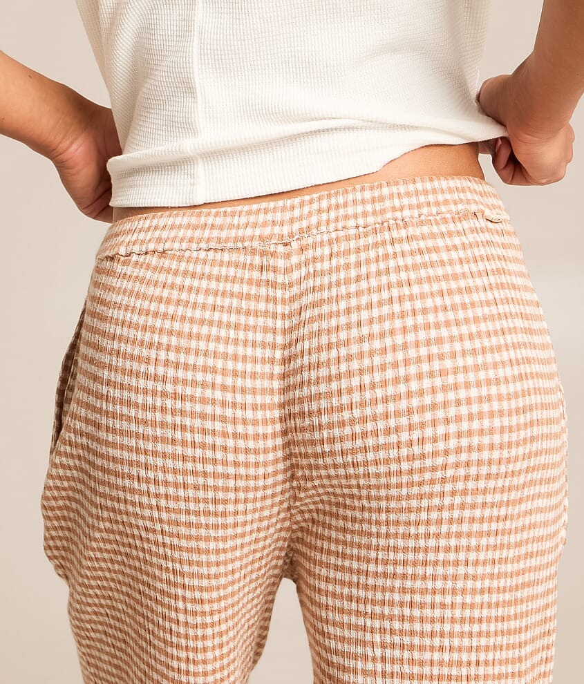 Gingham Wanderer Wide Leg Pant - thumbnail 5