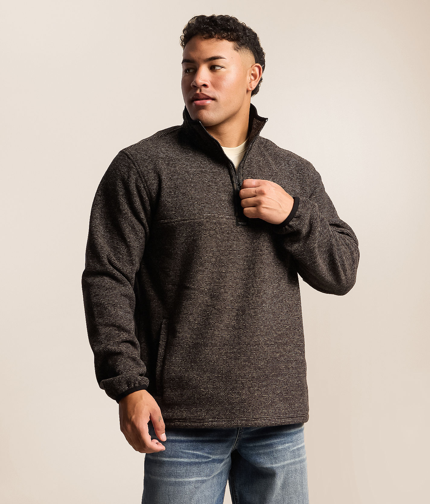 Billabong Frontier Quarter Zip Pullover - Men's Sweatshirts in