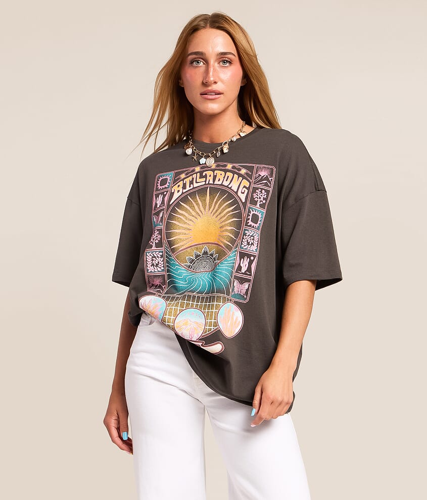 Billabong Natural Selection Oversized T-Shirt - Women's Graphic T
