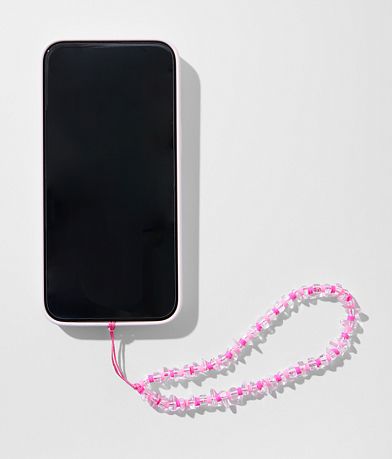 Ella Shea Beaded Phone Wristlet Strap front view
