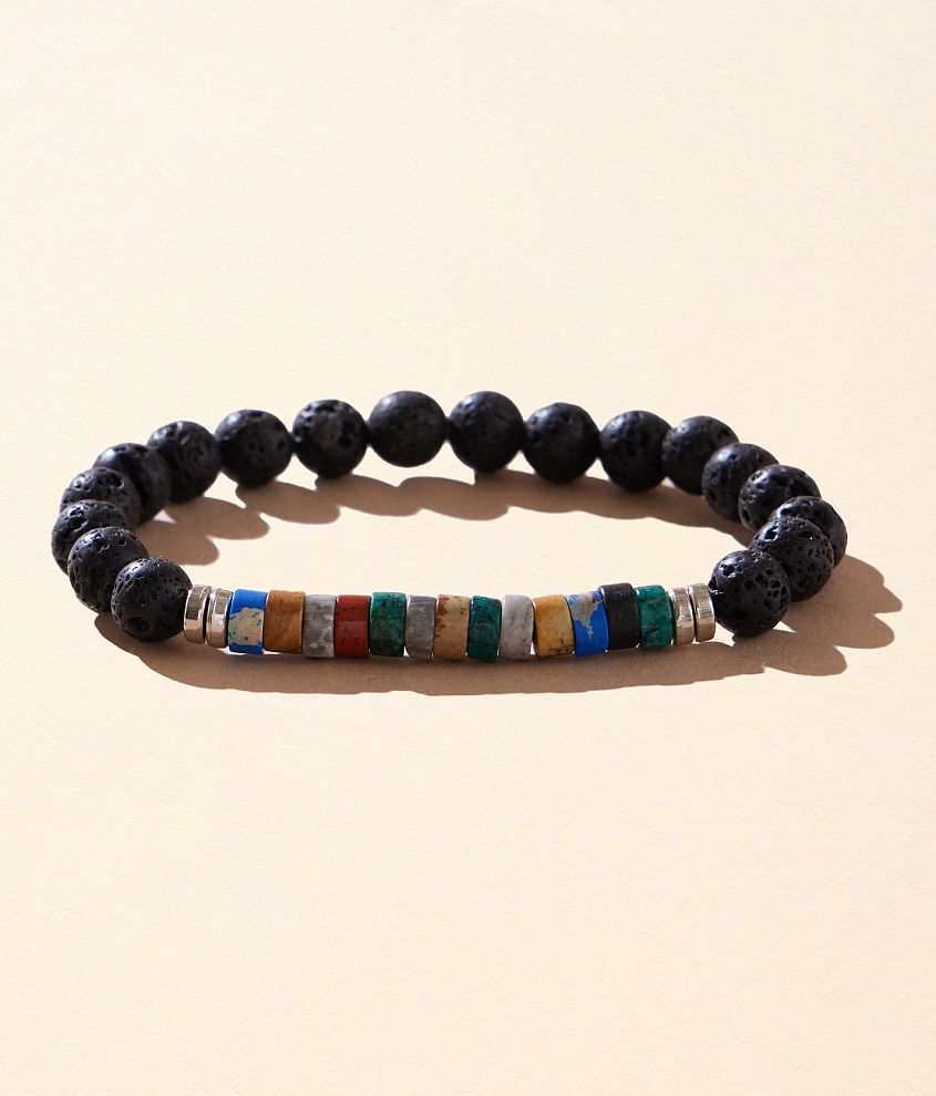 BKE Multi Bead Bracelet front view