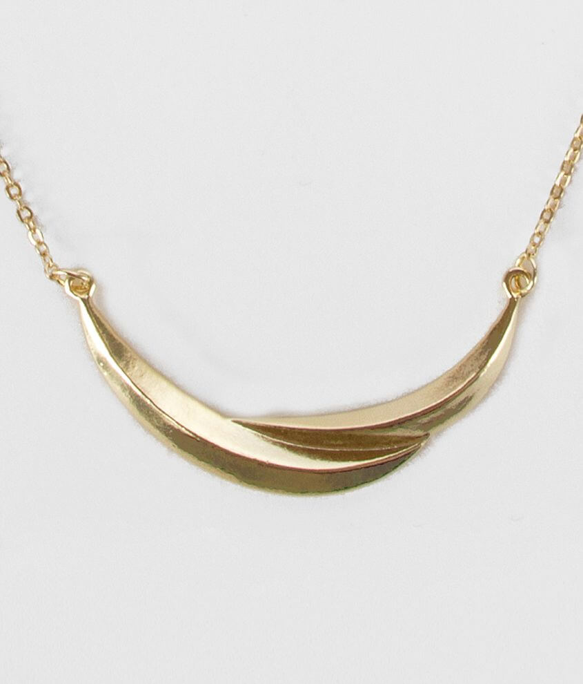 BKE Curved Bar Necklace front view