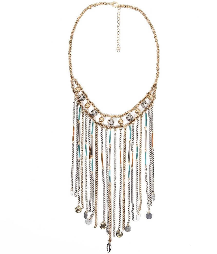 Daytrip Fringe Necklace front view